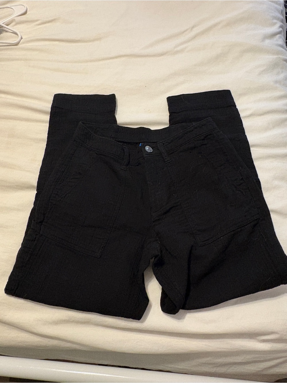 Old Navy Black Linen Trousers